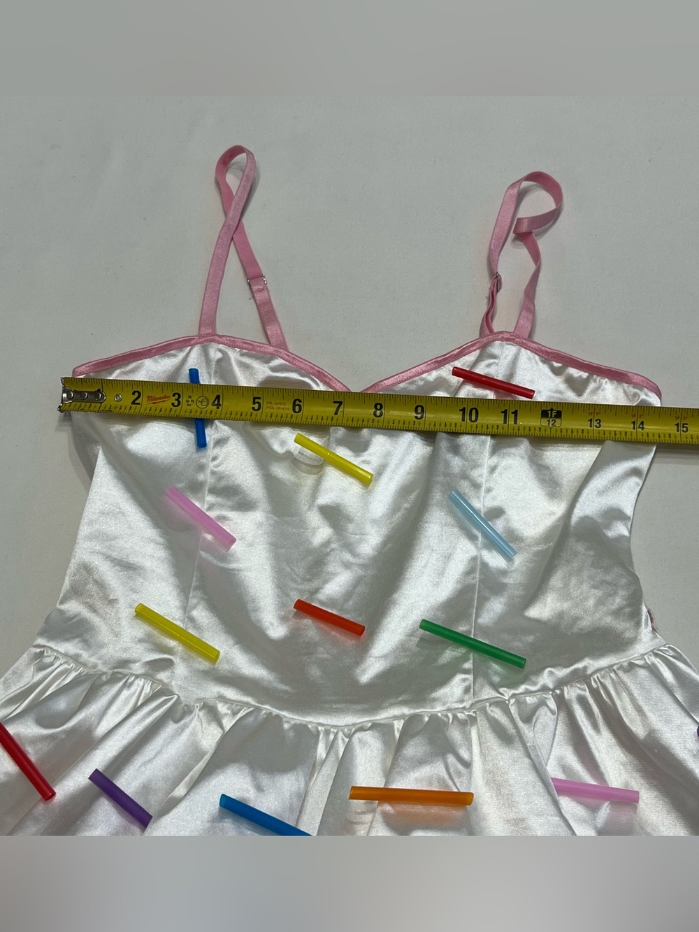 Dolls Kill Trickz n Treatz Sundae Ice Cream Costume Sz Med Pink Tulle Mini Dres - Picture 5 of 6